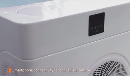 Video of special features of the Cold Pro Tub, when water fills it up and Wifi control.