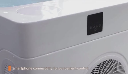 Video of special features of the Cold Pro Tub, when water fills it up and Wifi control.